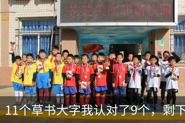 11个草书大字我认对了9个，剩下2个卡住了——顺便请教各位，草书用笔该用哪里的力？